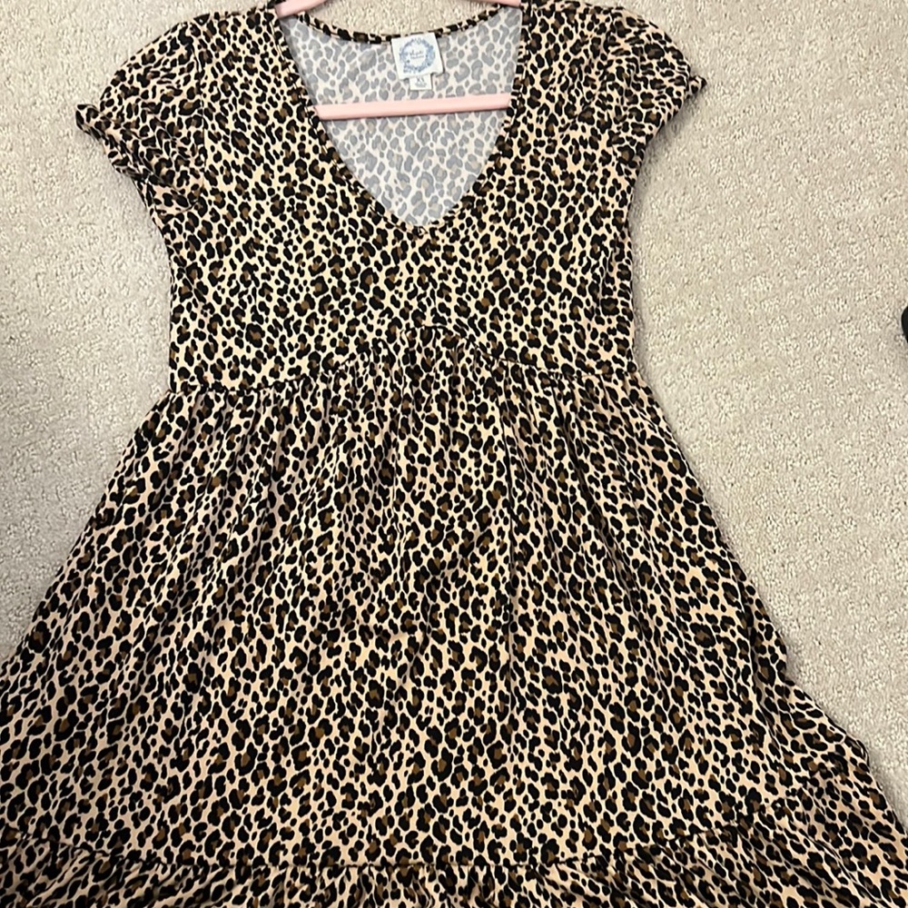 cheetah dress